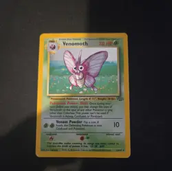 Pokemon Venomoth Card 13/64 Jungle Rare Holo Card TCG - HP - Image 3