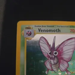 Pokemon Venomoth Card 13/64 Jungle Rare Holo Card TCG - HP - Image 4