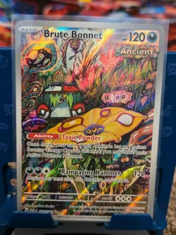 Pokemon TCG Brute Bonnet Paradox Rift Holo Card 207/182 Illustration Rare - Image 2