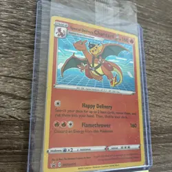 Special Delivery Charizard Pokemon Center Promo Card Holo (SWSH075) - SEALED - Image 2