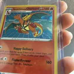 Special Delivery Charizard Pokemon Center Promo Card Holo (SWSH075) - SEALED - Image 4
