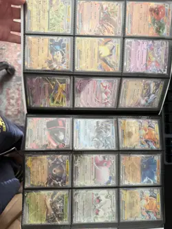 Big Binder Collection Lot of 200+ Pokemon Cards Mixed SV EX - Image 5