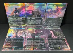 MTG Final Fantasy Camp Comrades Scene cards & Art Series plus Chocobo & more - Image 1