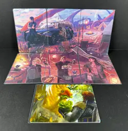 MTG Final Fantasy Camp Comrades Scene cards & Art Series plus Chocobo & more - Image 3