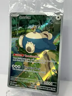 Pokemon SNORLAX 151 Promo SEALED NEW - 051 Sv Scarlet & Violet Promo Cards Holo - Image 3