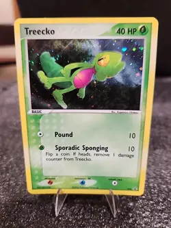 Pokemon Treecko #016 Holo Black Star Promo Card Near Mint Condition - Image 4
