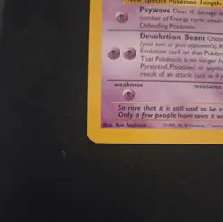 Pokemon TCG Mew Black Star Promo #8 WOTC Rare Non-Holo Card - Vintage, LP - Image 5