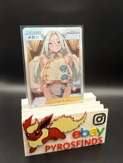 Sexy Lillie Skyla Bea Trainer Card Anime Waifu Goddess Story Doujin Set. Custom - Image 3