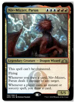 MTG Niv-Mizzet, Parun - Guilds of Ravnica Moderately Played English - Image 1