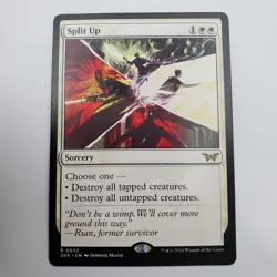 Split Up Rare MTG Duskmourn: House of Horror Magic the Gathering - Image 1