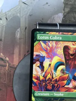 Lotus Cobra *Showcase* - ZNR-BF - NM - Magic The Gathering - MTG - Image 3