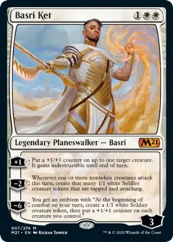 x1 Basri Ket M MTG Core Set 2021 M/NM, English - Image 1