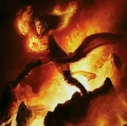 75 Karten CHANDRA Elemental Burn DECK YOUNG PYROMANCER Magic MTG PLANESWALKER - Image 1