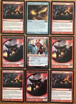 75 Karten CHANDRA Elemental Burn DECK YOUNG PYROMANCER Magic MTG PLANESWALKER - Image 4