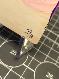 SOL RING - MTG *Altered Hand Painted Original Art Anime - Nazuna Call Night - Image 4