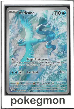 Pokemon Scarlet & Violet Journey Together Articuno Illustration Rare 161/159NM - Image 1