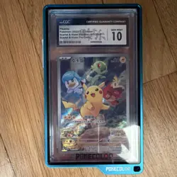 Pokemon Pikachu CGC 10 Scarlet & Violet Promo Holo Chinese 2022 Card - Image 1