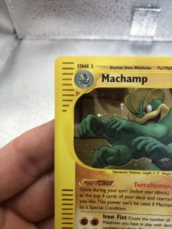 Pokemon TCG Machamp Holo 16/165 Expedition Base Set E Series Holo LP-NM!! - Image 3