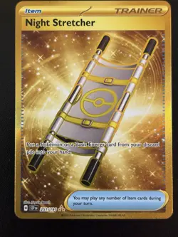 Pokemon TCG Night Stretcher Trainer 251/191 Holo Hyper Rare - Image 1