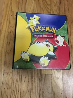 Vtg Nintendo 1999 Wizards Of The Coast Pokemon Trading Card Binder Ultra Pro - Image 1