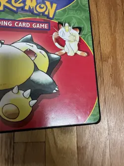 Vtg Nintendo 1999 Wizards Of The Coast Pokemon Trading Card Binder Ultra Pro - Image 4