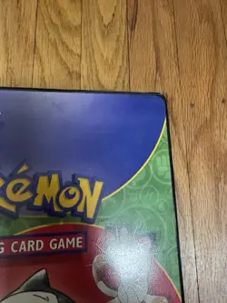 Vtg Nintendo 1999 Wizards Of The Coast Pokemon Trading Card Binder Ultra Pro - Image 5