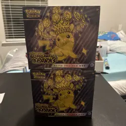Lot of 2 Pokemon TCG Surging Sparks ETBs RESEALED Read DESCRIPTION B4 bid!! - Image 1