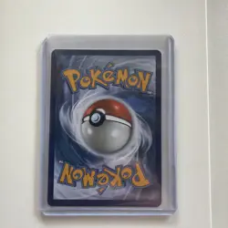 Pokemon N's Reshiram Illustration Rare Full Art Holo Card SV09 167/159 - Image 2