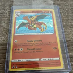 Special Delivery Charizard Pokemon Center Promo Card Holo (SWSH075) - SEALED - Image 3