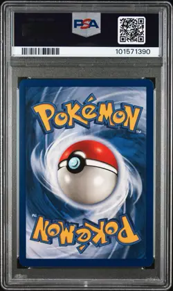 1999 POKEMON BASE SET UNLIMITED #12 NINETALES-HOLO PSA 8 - Image 2