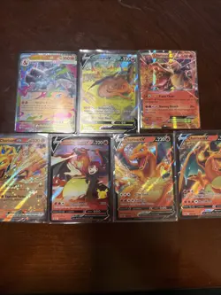 Pokemon TCG Charizard Insane Lot of 7 Cards No Duplicates. See Description - Image 1