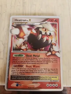Pokemon TCG Heatran LV X Promo Holo Pokemon Promos DP31 Holo Promo Promo - Image 1
