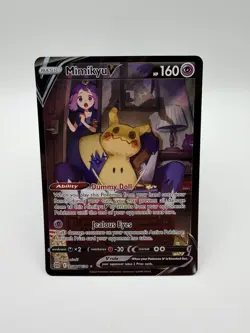 Pokemon TCG Mimikyu V TG16/TG30 Brilliant Stars Trainer Gallery Card NM - Image 1