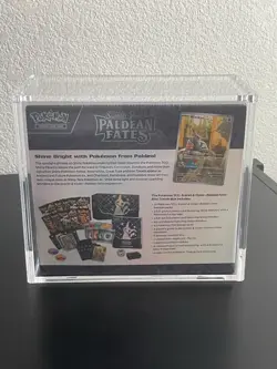 Pokemon ETB premium Acrylic Case 99% UV Protection With Magnetic Lid - Image 5