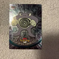 Pokemon Topps 2000 Chrome Card - #62 POLIWRATH NM! - Image 2