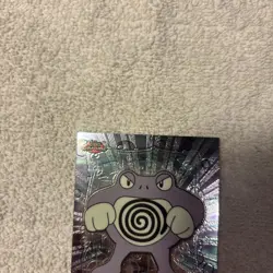 Pokemon Topps 2000 Chrome Card - #62 POLIWRATH NM! - Image 5