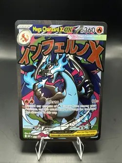 Pokemon TCG Mega Charizard X ex Black Star Promo MEP 023 Holo UPC H - Image 1