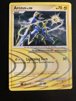Arceus Lv. 100 Holo Cards: AR4 AR6 AR7 Pokemon TCG Good Condition - Image 4
