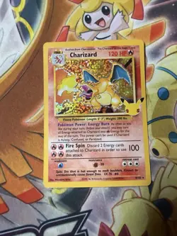 Charizard 4/102 25th Anniversary Celebrations Classic Collection Pokemon TCG NM - Image 1