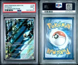 2023 Pokemon Mew English 151 Psyduck Illustration Rare #175 PSA 9 🌟 - Image 1