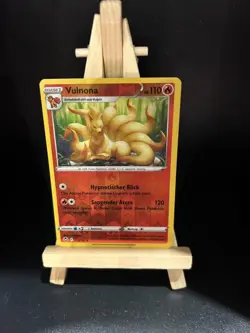 Vulnona 018/195 Reverse Holo Pokemon Karte TCG aus Silberne Sturmwinde - Image 1