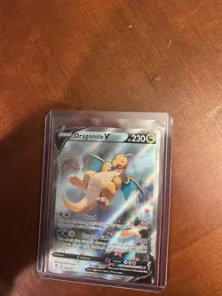2021 Pokemon TCG Sword & Shield Evolving Skies #192 Dragonite V ALT ART UR. MINT - Image 3