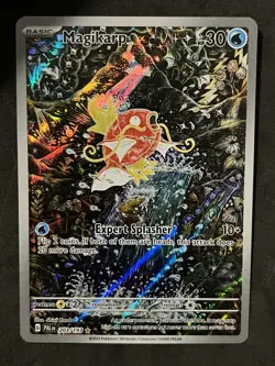 Magikarp Illustration Rare 203/193 Pokemon Paldea Evolved English IR NM - Image 1