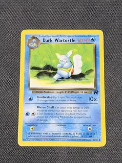 Pokemon Team Rocket "Dark Wartortle" 46/82 / Uncommon / Moderately Played - Image 1