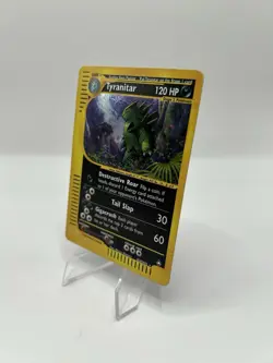 Pokemon TCG Tyranitar H28/H32 Aquapolis 2002 Holo E-Series Vintage - LP - Image 4