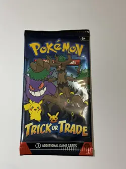 Pokemon Trick or Trade 2024 SEALED x1 Booster Pack - Image 1