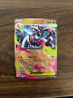 Pokemon Mega Charizard X ex Mega Evolution 029 Black Star Promo - NM/Mint - Image 1