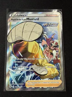 Rapid Strike Style Mustard TG27/TG30 SWSH09: Brilliant Stars Ultra Rare - NM - Image 1