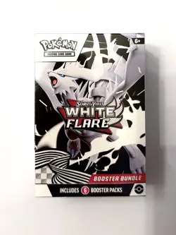 Pokemon TCG Scarlet & Violet White Flare Booster Bundle 6-Pack Sealed - Image 1