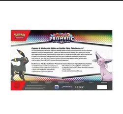 Pokemon TCG Scarlet and Violet Prismatic Evolutions Premium Figure Collection - Image 2